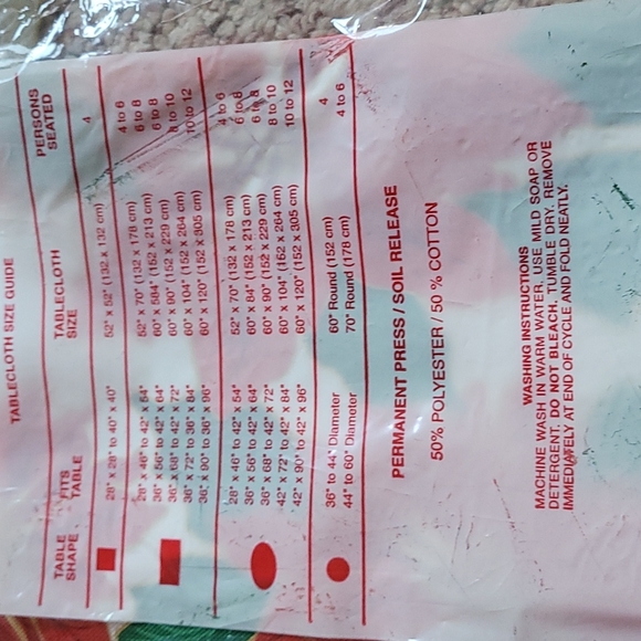 Christmas tablecloth - Picture 4 of 4